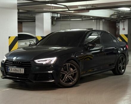 Синий Ауди А4, объемом двигателя 2 л и пробегом 160 тыс. км за 17500 $, фото 1 на Automoto.ua
