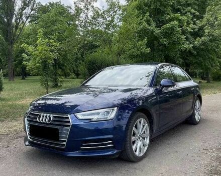 Синій Ауді А4, об'ємом двигуна 2 л та пробігом 154 тис. км за 12900 $, фото 1 на Automoto.ua