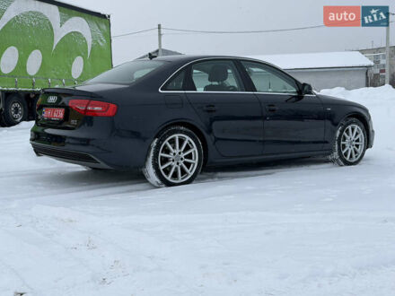 Синий Ауди А4, объемом двигателя 2 л и пробегом 134 тыс. км за 13400 $, фото 1 на Automoto.ua