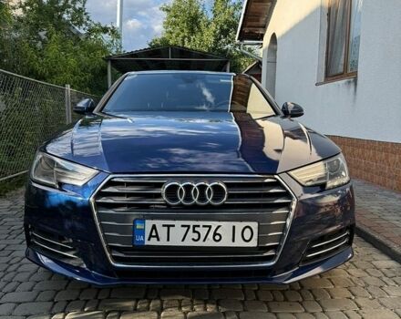 Синий Ауди А4, объемом двигателя 1.98 л и пробегом 110 тыс. км за 18500 $, фото 1 на Automoto.ua
