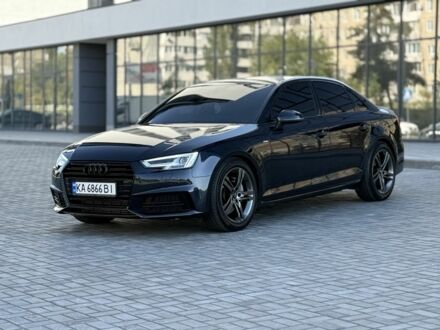 Синий Ауди А4, объемом двигателя 2 л и пробегом 162 тыс. км за 18900 $, фото 1 на Automoto.ua