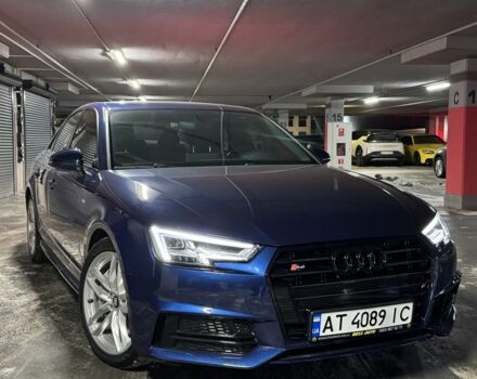 Синий Ауди А4, объемом двигателя 2 л и пробегом 84 тыс. км за 16999 $, фото 1 на Automoto.ua