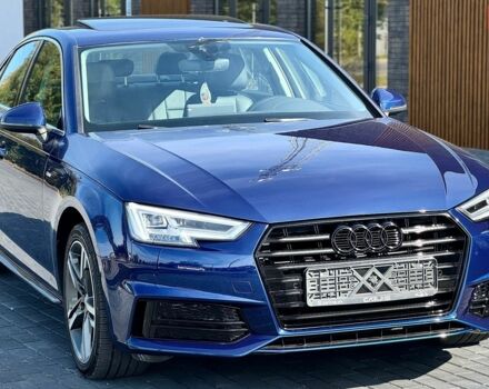 Синій Ауді А4, об'ємом двигуна 2 л та пробігом 107 тис. км за 19300 $, фото 1 на Automoto.ua