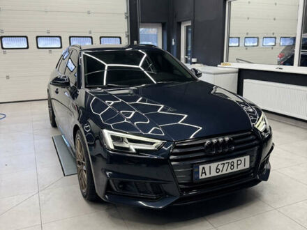 Ауді А4 2017 у Києві на Automoto.ua Синій Ауді А4, об'ємом двигуна 1.97 л та пробігом 206 тис. км за 21300 $, фото 1 на Automoto.ua