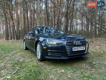 Ауди А4 2017 в Житомире на Automoto.ua Синий Ауди А4, объемом двигателя 2 л и пробегом 180 тыс. км за 17400 $, фото 1 на Automoto.ua
