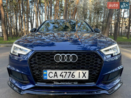 Ауди А4 2017 в Киеве на Automoto.ua Синий Ауди А4, объемом двигателя 1.98 л и пробегом 86 тыс. км за 23900 $, фото 1 на Automoto.ua