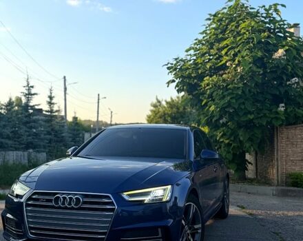 Синий Ауди А4, объемом двигателя 2 л и пробегом 220 тыс. км за 14600 $, фото 1 на Automoto.ua