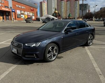 Синий Ауди А4, объемом двигателя 1.98 л и пробегом 104 тыс. км за 20550 $, фото 1 на Automoto.ua