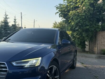 Синій Ауді А4, об'ємом двигуна 2 л та пробігом 220 тис. км за 14800 $, фото 1 на Automoto.ua