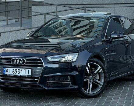 Синий Ауди А4, объемом двигателя 2 л и пробегом 265 тыс. км за 16800 $, фото 1 на Automoto.ua