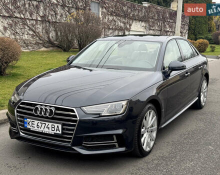 Синій Ауді А4, об'ємом двигуна 2 л та пробігом 171 тис. км за 16500 $, фото 1 на Automoto.ua