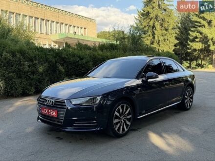 Синій Ауді А4, об'ємом двигуна 2 л та пробігом 161 тис. км за 17915 $, фото 1 на Automoto.ua