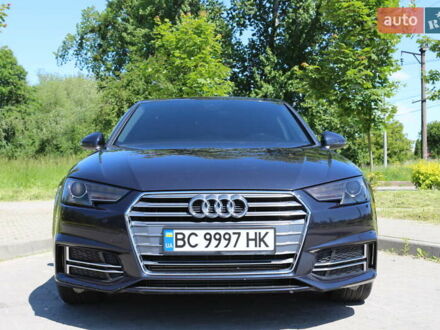 Ауді А4 2017 у Львові на Automoto.ua Синій Ауді А4, об'ємом двигуна 1.98 л та пробігом 69 тис. км за 21800 $, фото 1 на Automoto.ua