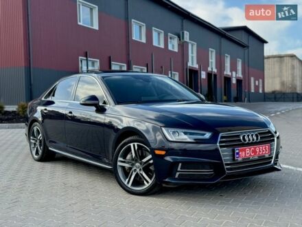 Синій Ауді А4, об'ємом двигуна 2 л та пробігом 187 тис. км за 17500 $, фото 1 на Automoto.ua