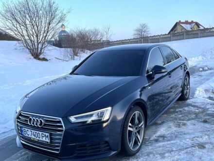Синий Ауди А4, объемом двигателя 2 л и пробегом 122 тыс. км за 19500 $, фото 1 на Automoto.ua