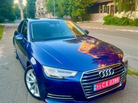 Ауді А4 2018 у Києві на Automoto.ua Синій Ауді А4, об'ємом двигуна 0 л та пробігом 110 тис. км за 17900 $, фото 1 на Automoto.ua