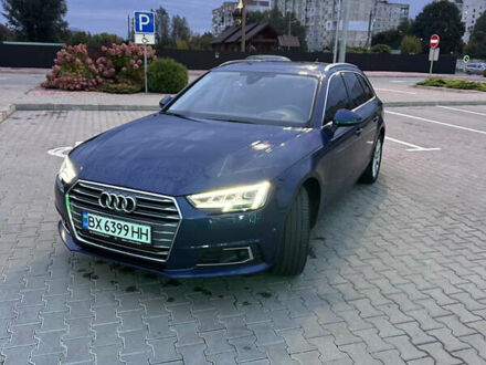 Ауді А4 2018 у Хмельницькому на Automoto.ua Синій Ауді А4, об'ємом двигуна 1.97 л та пробігом 193 тис. км за 24750 $, фото 1 на Automoto.ua