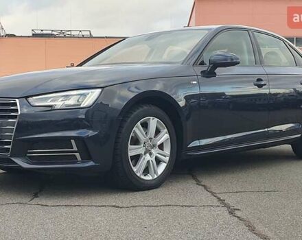 Ауді А4 2018 у Києві на Automoto.ua Синій Ауді А4, об'ємом двигуна 1.98 л та пробігом 89 тис. км за 19500 $, фото 1 на Automoto.ua