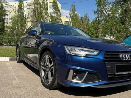Синій Ауді А4, об'ємом двигуна 2 л та пробігом 67 тис. км за 21000 $, фото 1 на Automoto.ua