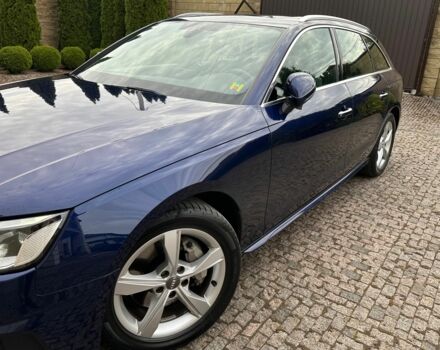 Синий Ауди А4, объемом двигателя 2 л и пробегом 180 тыс. км за 25999 $, фото 1 на Automoto.ua