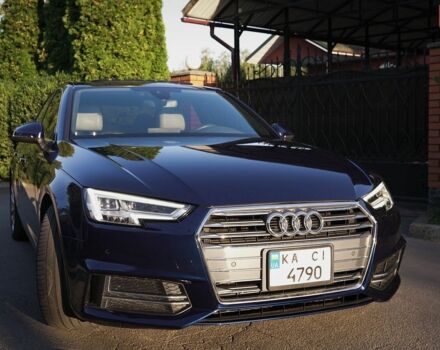Синій Ауді А4, об'ємом двигуна 2 л та пробігом 117 тис. км за 20000 $, фото 1 на Automoto.ua