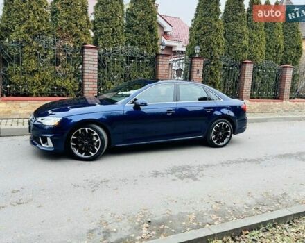 Синій Ауді А4, об'ємом двигуна 1.98 л та пробігом 64 тис. км за 19000 $, фото 1 на Automoto.ua
