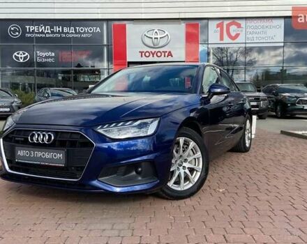 Синій Ауді А4, об'ємом двигуна 1.98 л та пробігом 129 тис. км за 29400 $, фото 1 на Automoto.ua