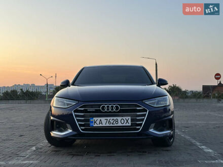 Ауди А4 2020 в Харькове на Automoto.ua Синий Ауди А4, объемом двигателя 1.98 л и пробегом 87 тыс. км за 26700 $, фото 1 на Automoto.ua
