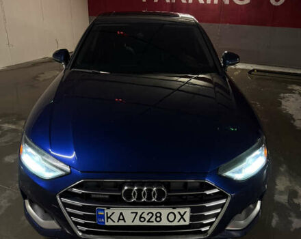 Синий Ауди А4, объемом двигателя 1.98 л и пробегом 94 тыс. км за 25800 $, фото 1 на Automoto.ua