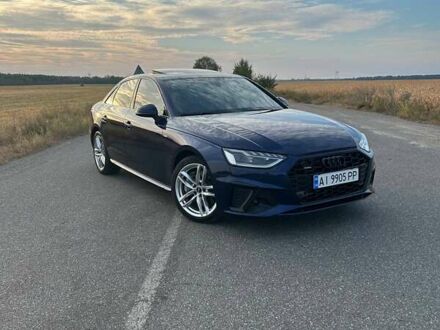 Синий Ауди А4, объемом двигателя 1.98 л и пробегом 106 тыс. км за 26999 $, фото 1 на Automoto.ua