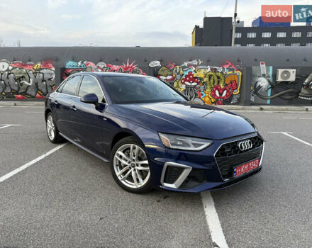 Синій Ауді А4, об'ємом двигуна 2 л та пробігом 82 тис. км за 25000 $, фото 1 на Automoto.ua