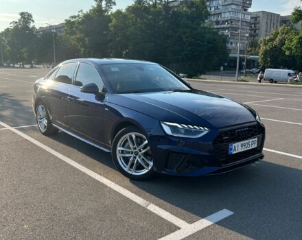 Синий Ауди А4, объемом двигателя 2 л и пробегом 108 тыс. км за 26400 $, фото 1 на Automoto.ua