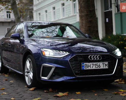 Синій Ауді А4, об'ємом двигуна 1.98 л та пробігом 63 тис. км за 30200 $, фото 1 на Automoto.ua