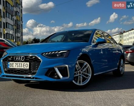 Синій Ауді А4, об'ємом двигуна 2 л та пробігом 85 тис. км за 25490 $, фото 1 на Automoto.ua