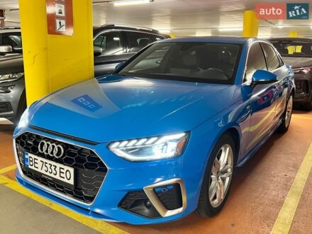 Синій Ауді А4, об'ємом двигуна 1.98 л та пробігом 85 тис. км за 31500 $, фото 1 на Automoto.ua
