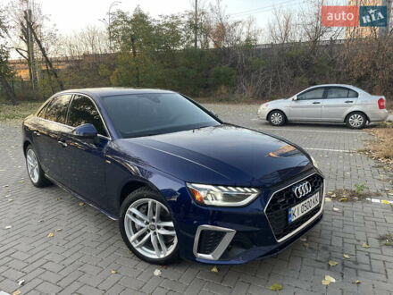 Ауди А4 2021 в Киеве на Automoto.ua Синий Ауди А4, объемом двигателя 1.98 л и пробегом 69 тыс. км за 30200 $, фото 1 на Automoto.ua