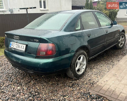 Зеленый Ауди А4, объемом двигателя 1.9 л и пробегом 400 тыс. км за 2400 $, фото 3 на Automoto.ua