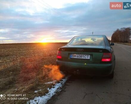 Зеленый Ауди А4, объемом двигателя 1.8 л и пробегом 209 тыс. км за 2200 $, фото 1 на Automoto.ua