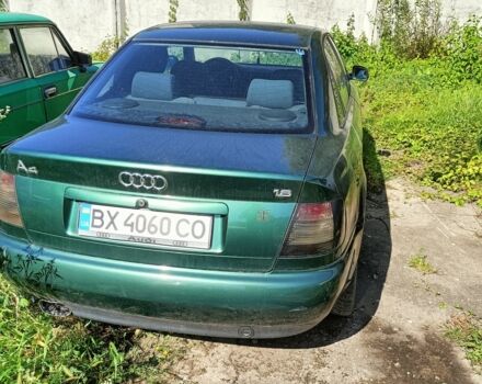 Зеленый Ауди А4, объемом двигателя 1.8 л и пробегом 280 тыс. км за 1000 $, фото 2 на Automoto.ua