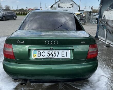 Зеленый Ауди А4, объемом двигателя 1.6 л и пробегом 170 тыс. км за 2800 $, фото 6 на Automoto.ua