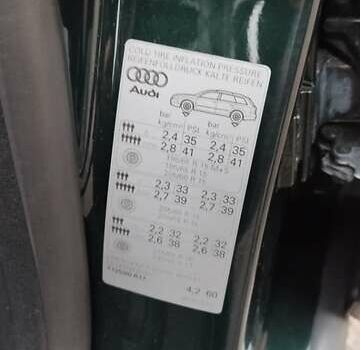 Зеленый Ауди А4, объемом двигателя 2 л и пробегом 201 тыс. км за 5899 $, фото 36 на Automoto.ua