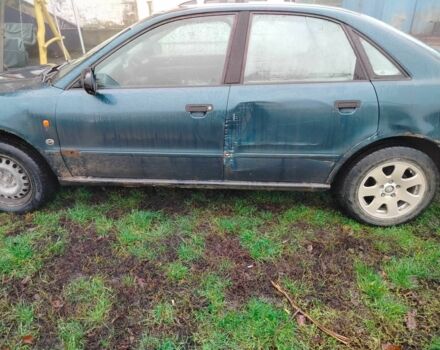 Зеленый Ауди А4, объемом двигателя 1.9 л и пробегом 345 тыс. км за 1150 $, фото 1 на Automoto.ua