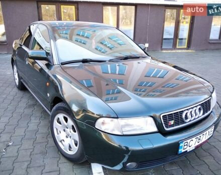 Зеленый Ауди А4, объемом двигателя 1.6 л и пробегом 343 тыс. км за 3399 $, фото 1 на Automoto.ua
