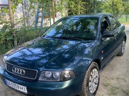 Ауди А4 1996 в Савране на Automoto.ua Зеленый Ауди А4, объемом двигателя 1.8 л и пробегом 300 тыс. км за 3199 $, фото 1 на Automoto.ua