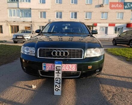 Зеленый Ауди А4, объемом двигателя 2 л и пробегом 201 тыс. км за 5799 $, фото 1 на Automoto.ua
