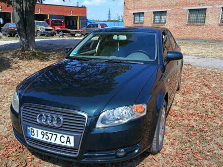 Зеленый Ауди А4, объемом двигателя 1.98 л и пробегом 220 тыс. км за 7200 $, фото 1 на Automoto.ua