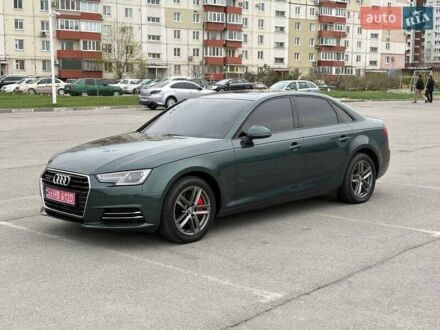 Ауді А4 2017 у Запоріжжя на Automoto.ua Зелений Ауді А4, об'ємом двигуна 2 л та пробігом 190 тис. км за 16999 $, фото 1 на Automoto.ua