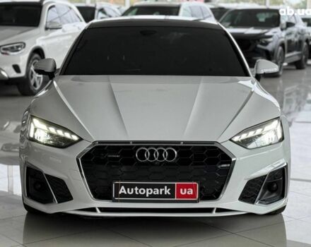 Белый Ауди А5, объемом двигателя 2 л и пробегом 56 тыс. км за 42990 $, фото 1 на Automoto.ua