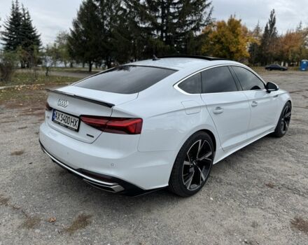 Ауді A5 2022 у Чугуеве на Automoto.ua Білий Ауді A5, об'ємом двигуна 2 л та пробігом 41 тис. км за 28999 $, фото 6 на Automoto.ua