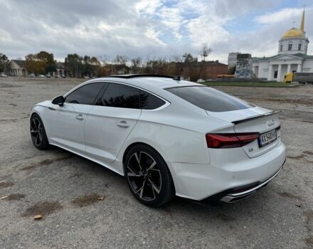 Ауді A5 2022 у Чугуеве на Automoto.ua Білий Ауді A5, об'ємом двигуна 2 л та пробігом 41 тис. км за 28999 $, фото 5 на Automoto.ua